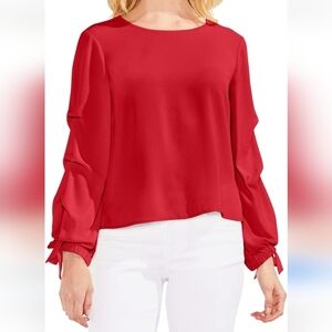 Milly Juliette Dramatic Bishop-Sleeve Silk sz 14